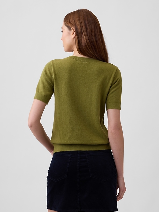 Image number 2 showing, CashSoft Crewneck Sweater