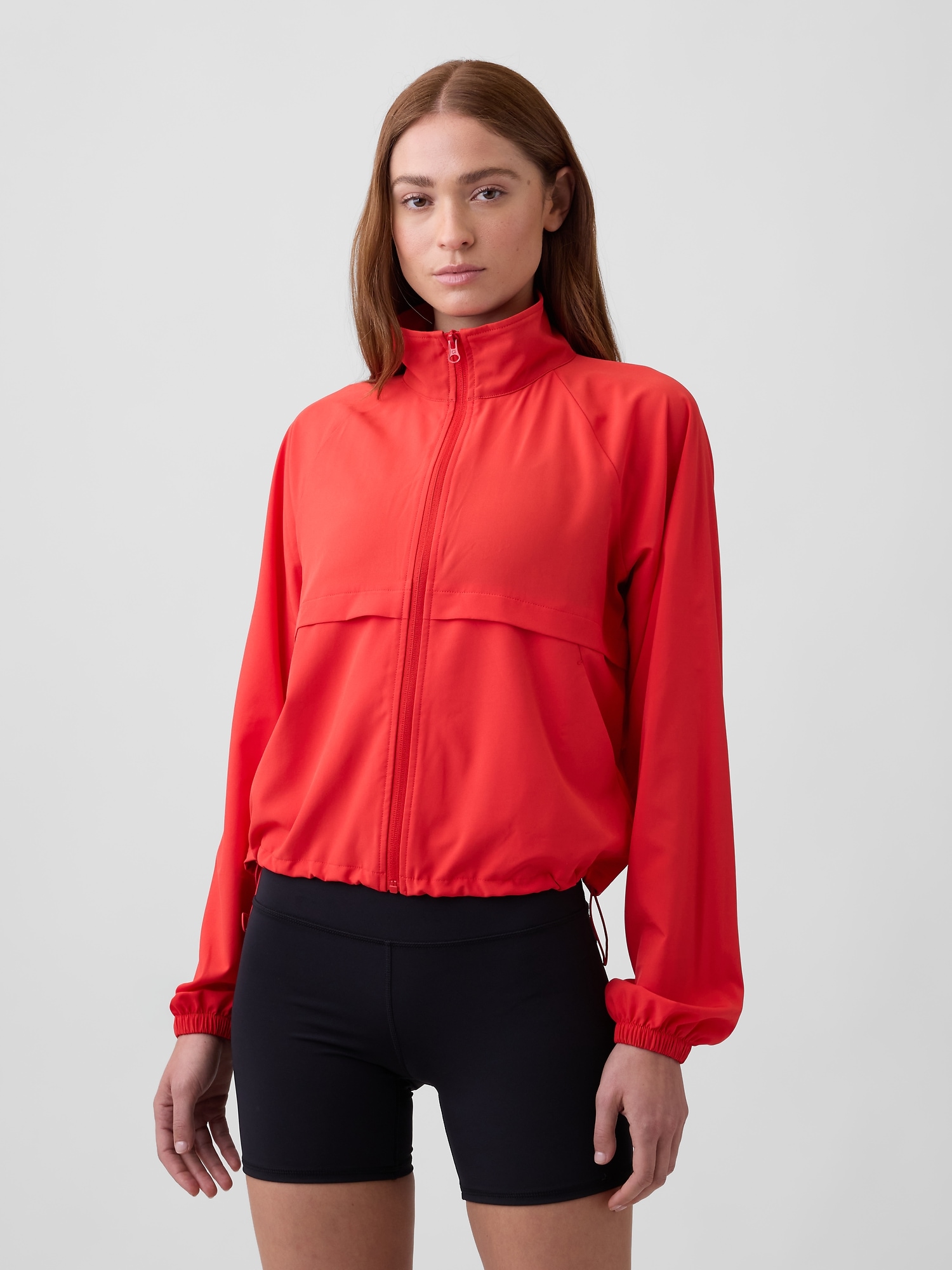 GapFit Oversized Runaround Track Jacket