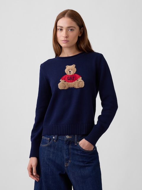 Rollneck Intarsia Sweater