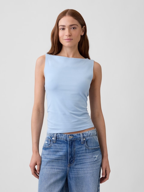 Boatneck Tank Top