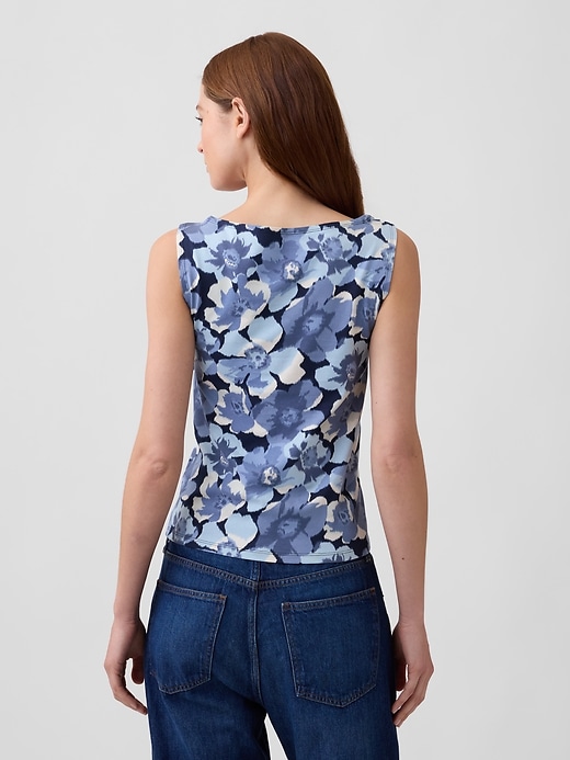 Image number 2 showing, Sleeveless Boatneck Tank Top
