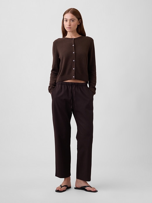 Image number 1 showing, Mid Rise Easy Twill Pants