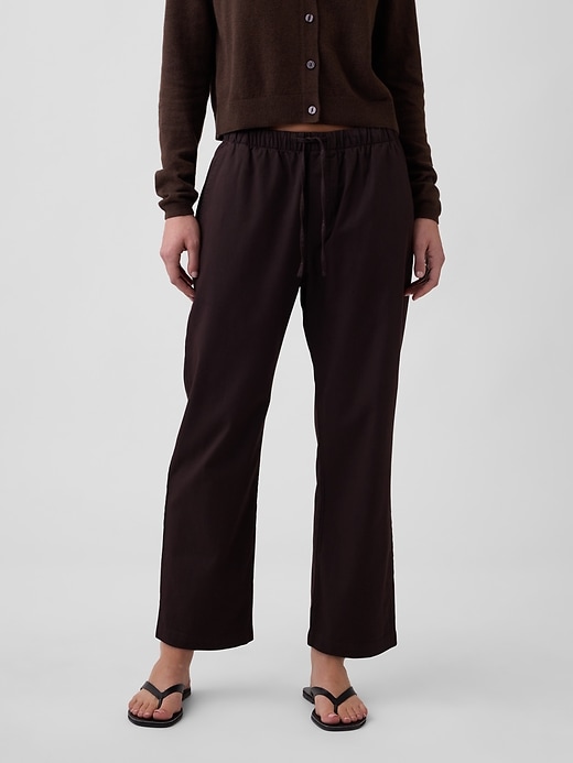 Image number 2 showing, Mid Rise Easy Twill Pants