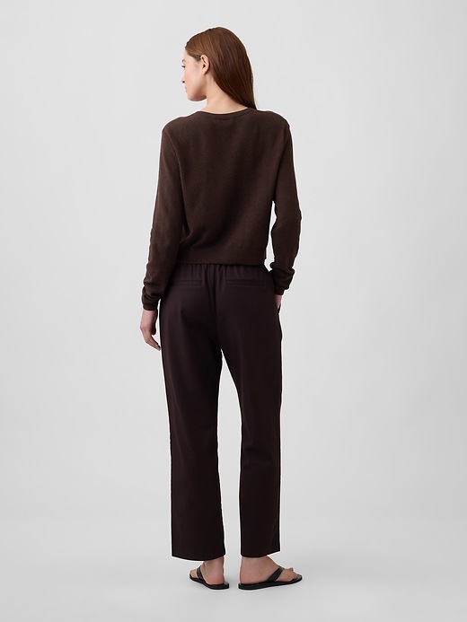 Image number 4 showing, Mid Rise Easy Twill Pants