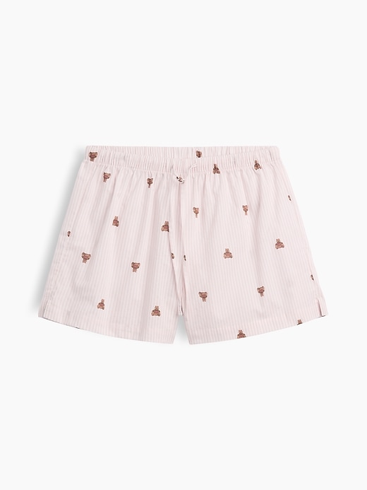 Image number 4 showing, Poplin PJ Shorts
