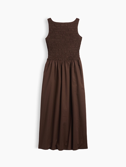 Image number 6 showing, Smocked Boatneck Maxi Dress