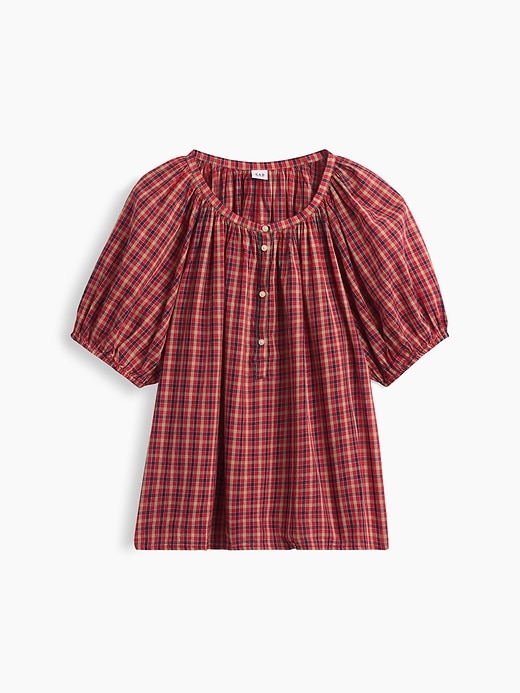 Image number 5 showing, Oversized Puff Sleeve Top