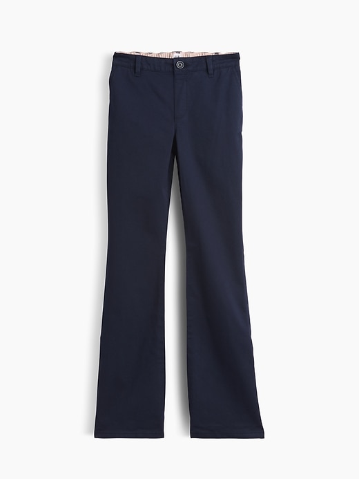 Image number 1 showing, Kids Uniform Flare Chino Pants