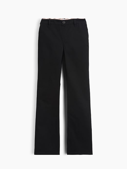 Image number 1 showing, Kids Uniform Flare Chino Pants