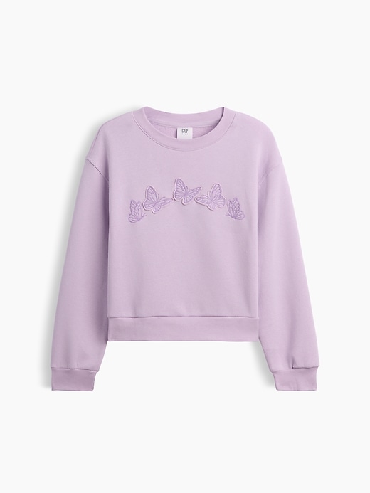 Image number 1 showing, Kids Wedge Crewneck Sweatshirt