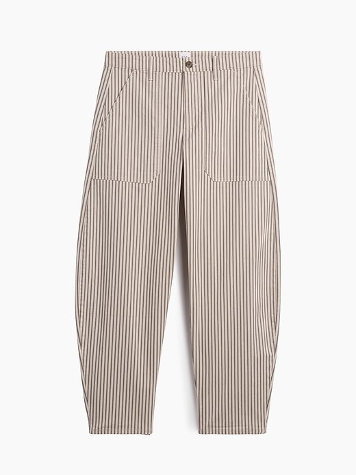 Image number 7 showing, Mid Rise Barrel Khakis