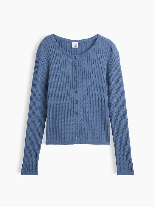 Image number 1 showing, Kids Cable-Knit Cardigan