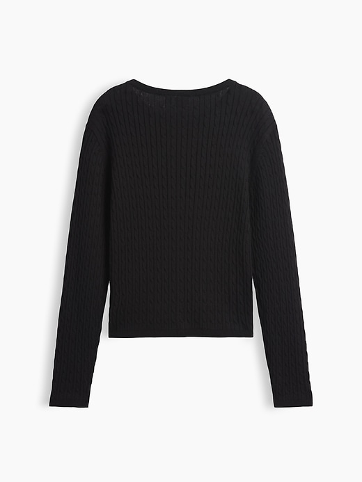 Image number 2 showing, Kids Cable-Knit Cardigan