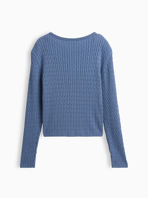 Image number 2 showing, Kids Cable-Knit Cardigan