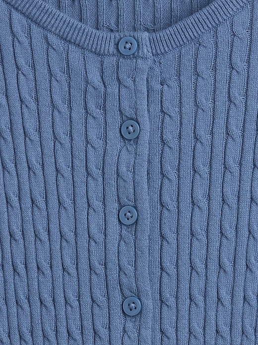 Image number 3 showing, Kids Cable-Knit Cardigan