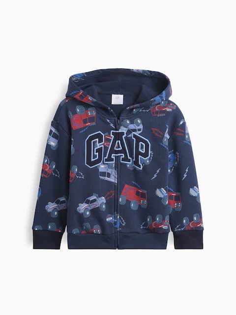 babyGap Relaxed Logo Zip Hoodie