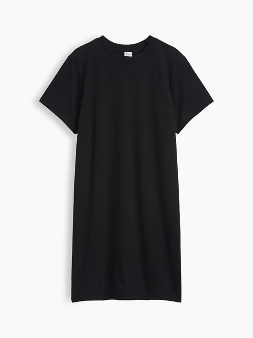 gap outlet t shirt dress GAP Women's Relaxed Pocket T-Shirt Dress, Navy White Stripe, Small Petite at Amazon Women's Clothing store