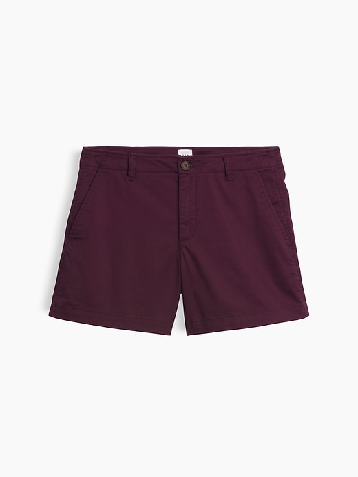 Image number 7 showing, 5" Mid Rise Downtown Khaki Shorts