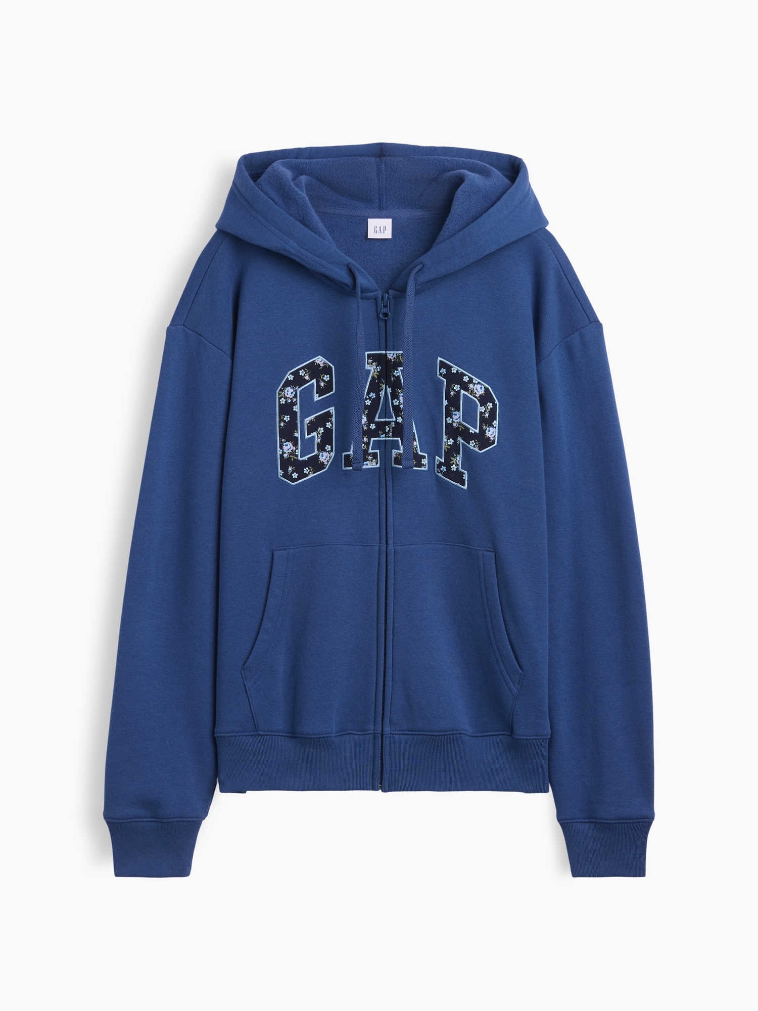 Relaxed Gap Logo Zip Hoodie | Gap Factory