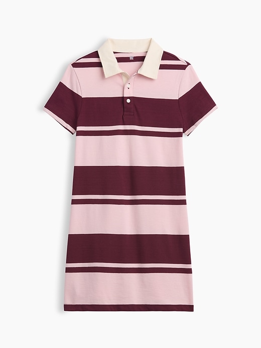 Image number 1 showing, Kids Stripe Rugby Polo Dress