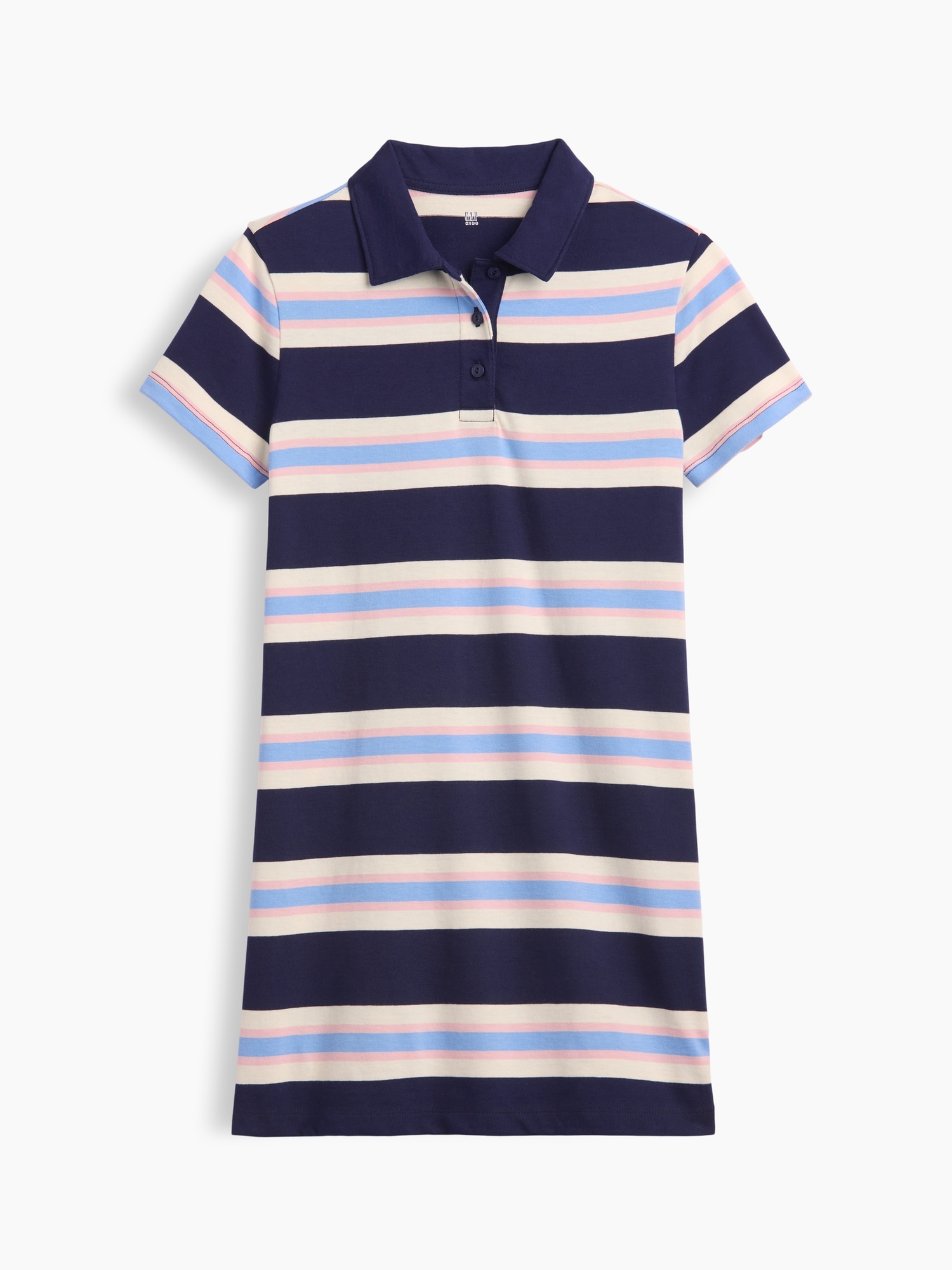 Kids Stripe Rugby Polo Dress