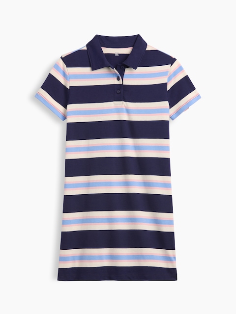 Kids Stripe Rugby Polo Dress