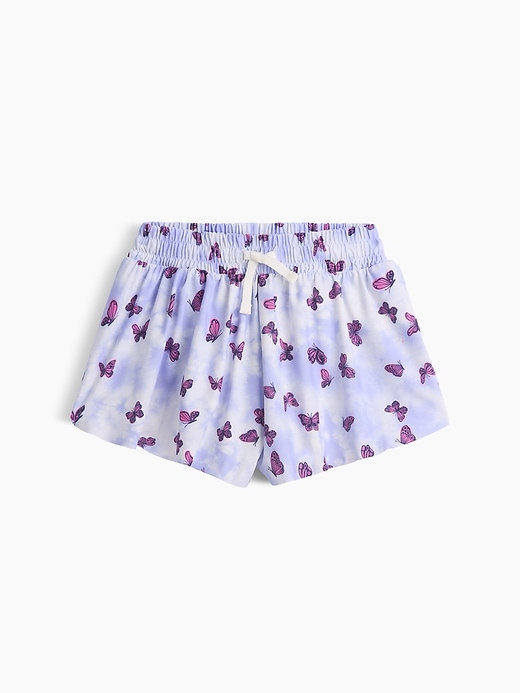 Image number 1 showing, Kids Pull-On Butterfly Shorts