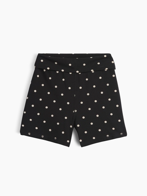 Kids Pull-On Foldover Bike Shorts