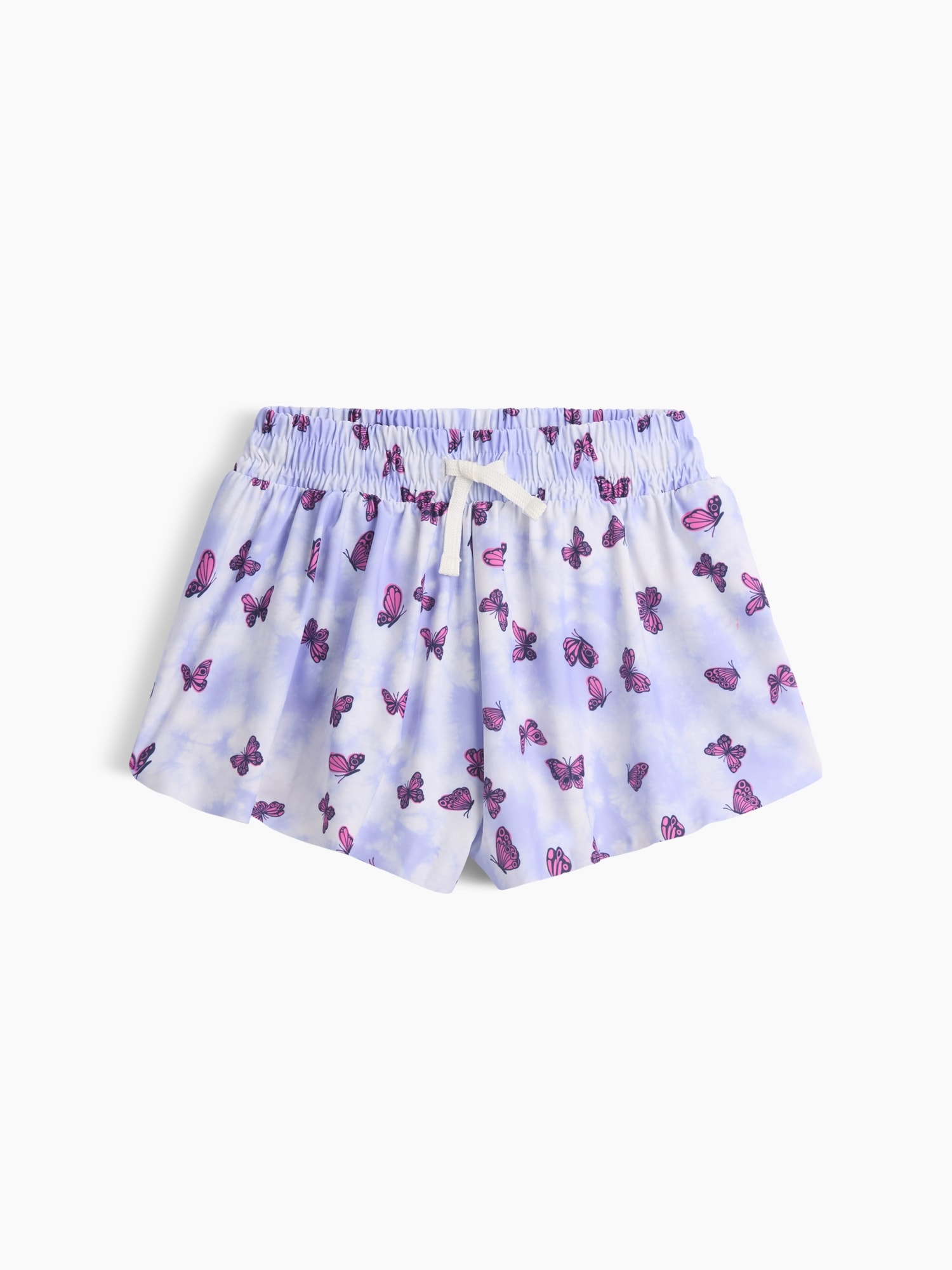 Kids Pull-On Butterfly Shorts