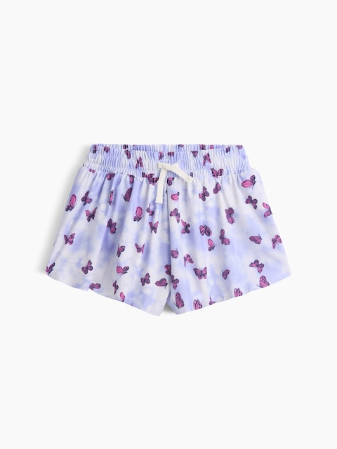 Kids Pull-On Butterfly Shorts