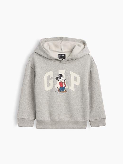 Image number 1 showing, babyGap × Disney Mickey Mouse Relaxed Logo Hoodie