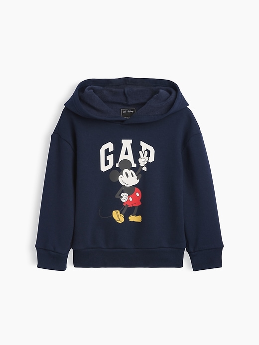Image number 1 showing, babyGap × Disney Mickey Mouse Relaxed Logo Hoodie