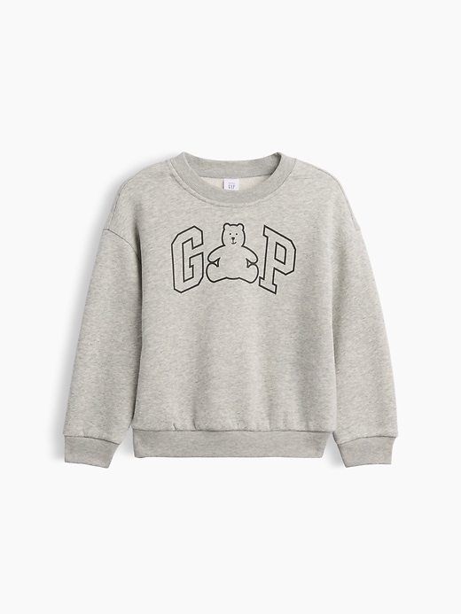 Image number 1 showing, babyGap Relaxed Brannan Bear Logo Sweatshirt