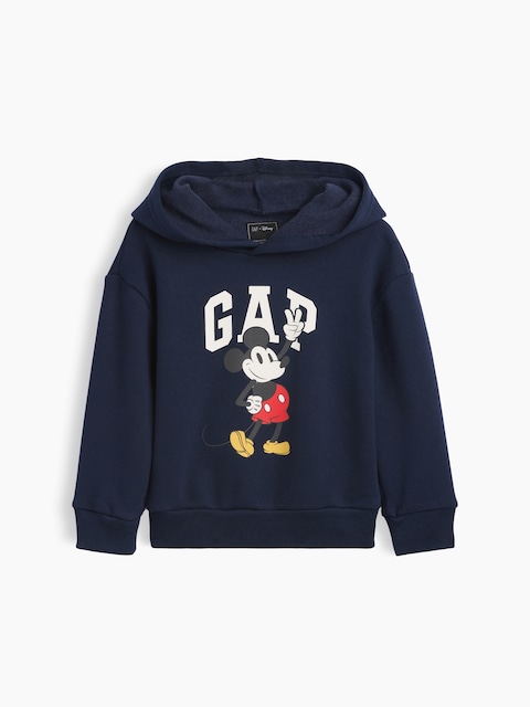 babyGap × Disney Mickey Mouse Relaxed Logo Hoodie