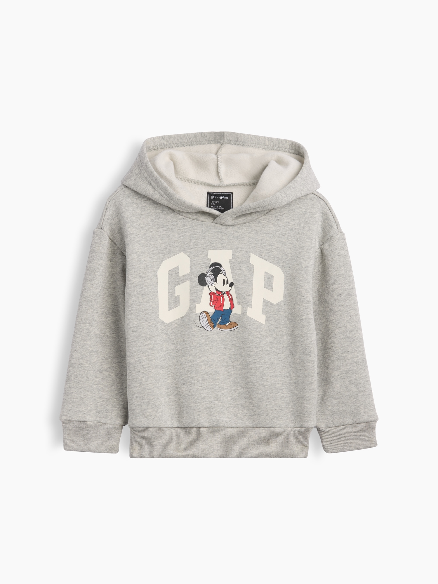 babyGap × Disney Mickey Mouse Relaxed Logo Hoodie