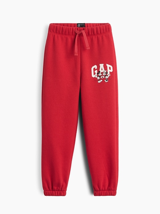 Image number 1 showing, babyGap × Disney Minnie Mouse Relaxed Pull-On Logo Joggers