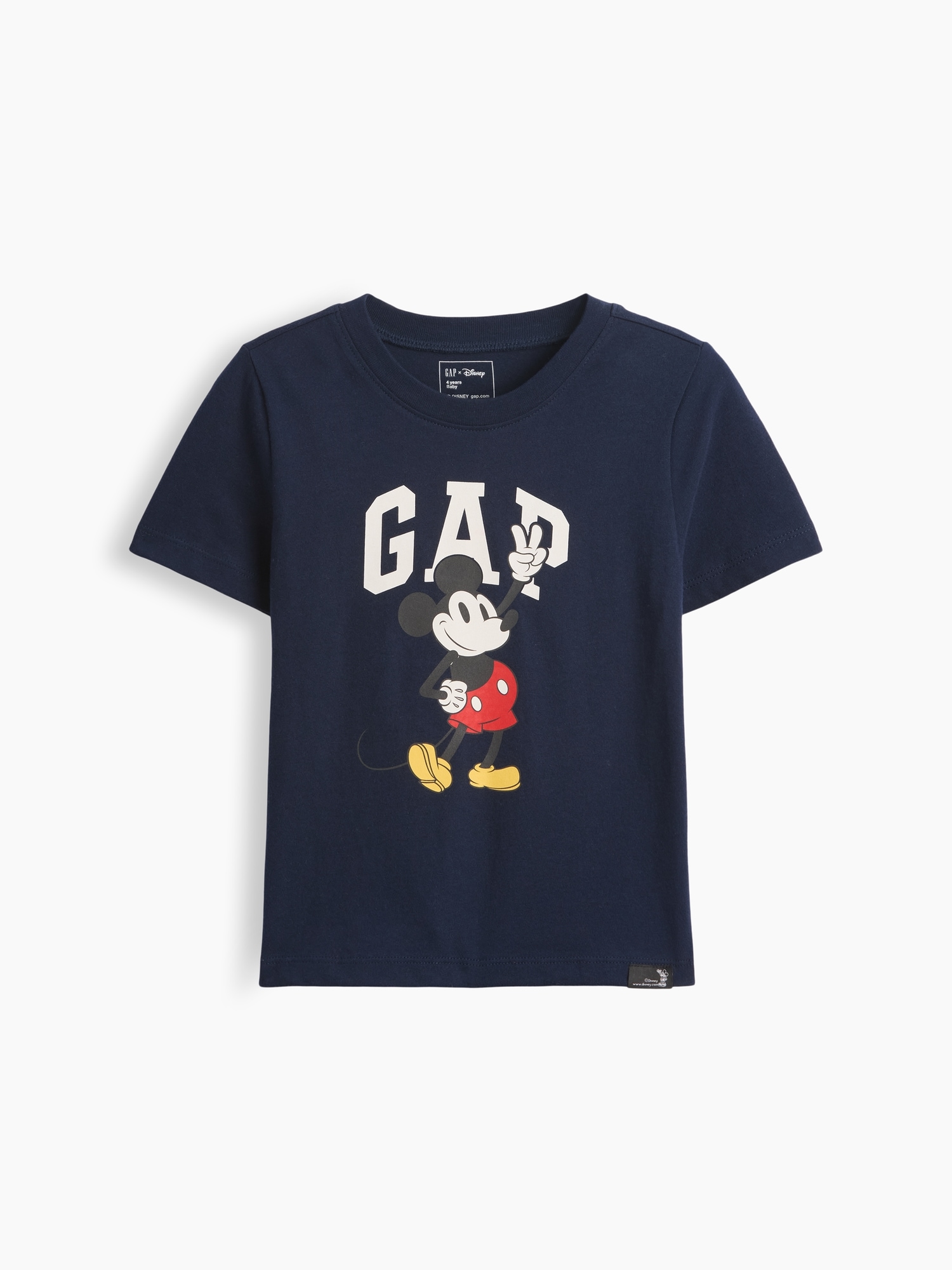 babyGap × Disney Mickey Mouse Logo T-Shirt