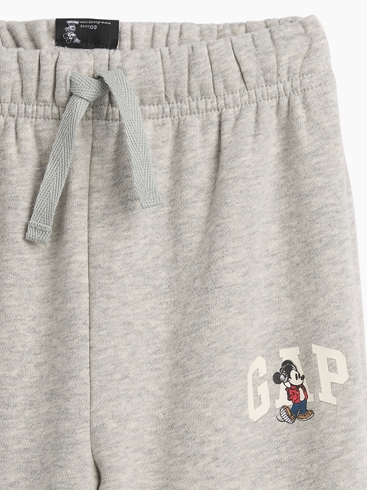 Image number 3 showing, babyGap × Disney Mickey Mouse Relaxed Pull-On Logo Joggers