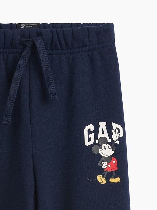 Image number 3 showing, babyGap × Disney Mickey Mouse Relaxed Pull-On Logo Joggers