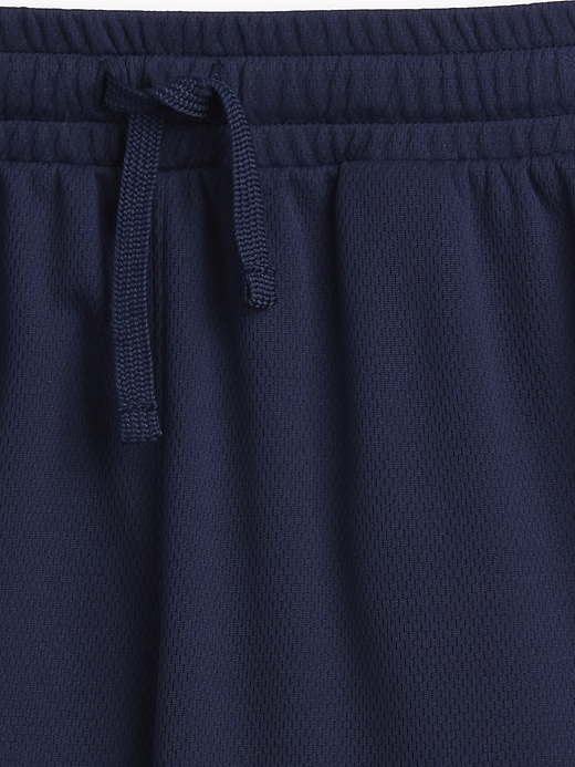Image number 3 showing, Kids 100% Recycled Pull-On Mesh Shorts