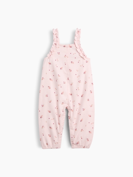 Image number 1 showing, Baby Ruffle Overalls