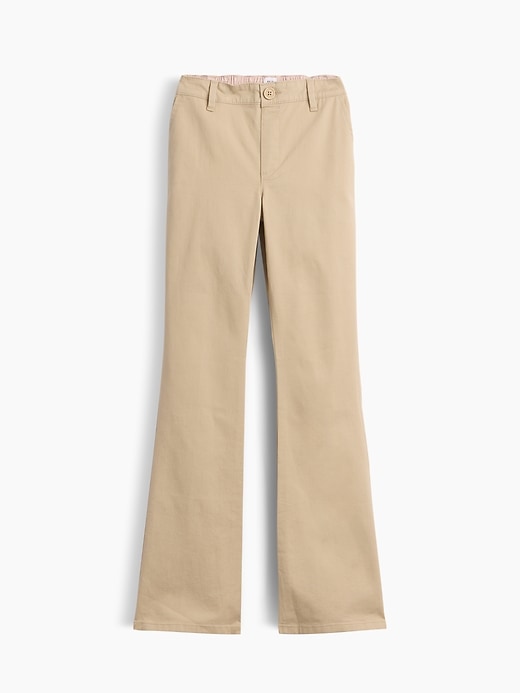 Image number 1 showing, Kids Uniform Flare Chino Pants