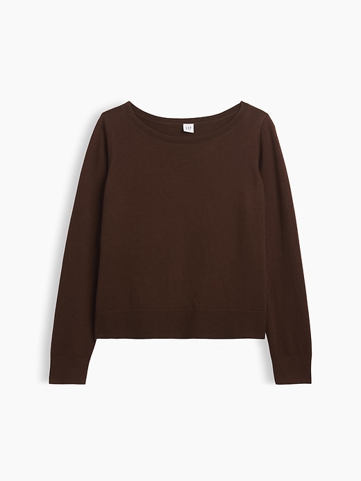 Relaxed Jersey Boatneck Sweater | Gap Factory