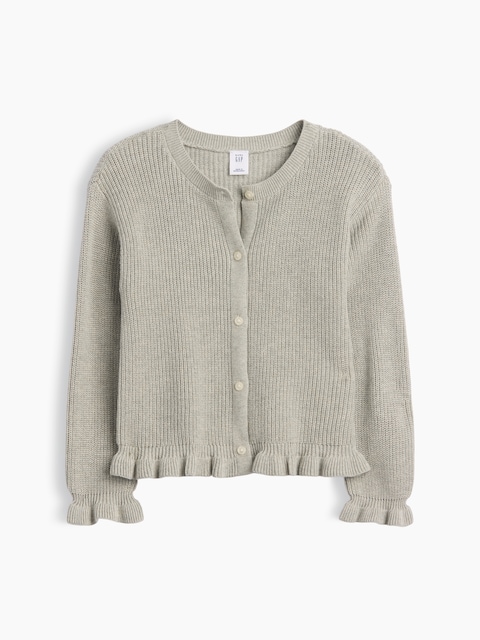 babyGap Shaker-Stitch Crewneck Cardigan