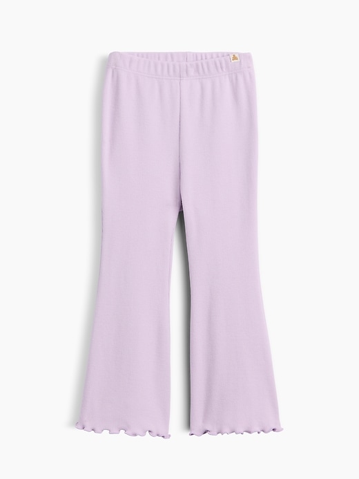 Image number 1 showing, babyGap Pull-On Ribbed Flare Leggings