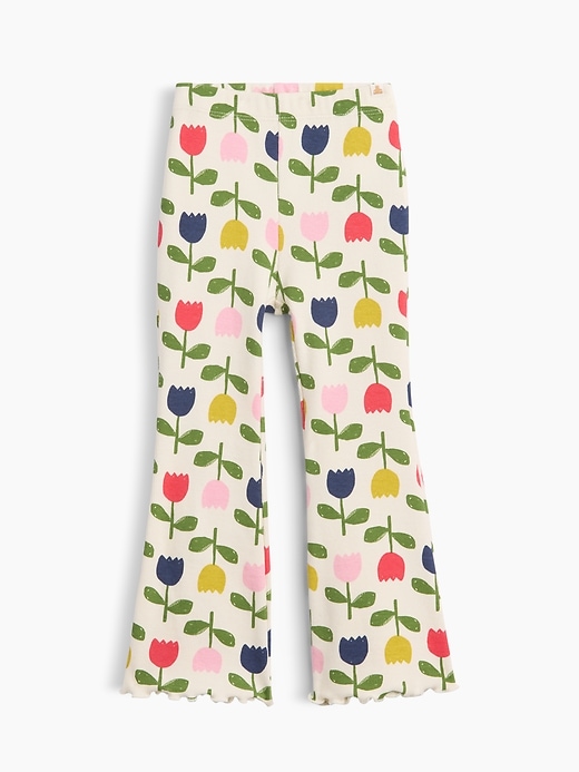 Image number 1 showing, babyGap Pull-On Ribbed Flare Leggings