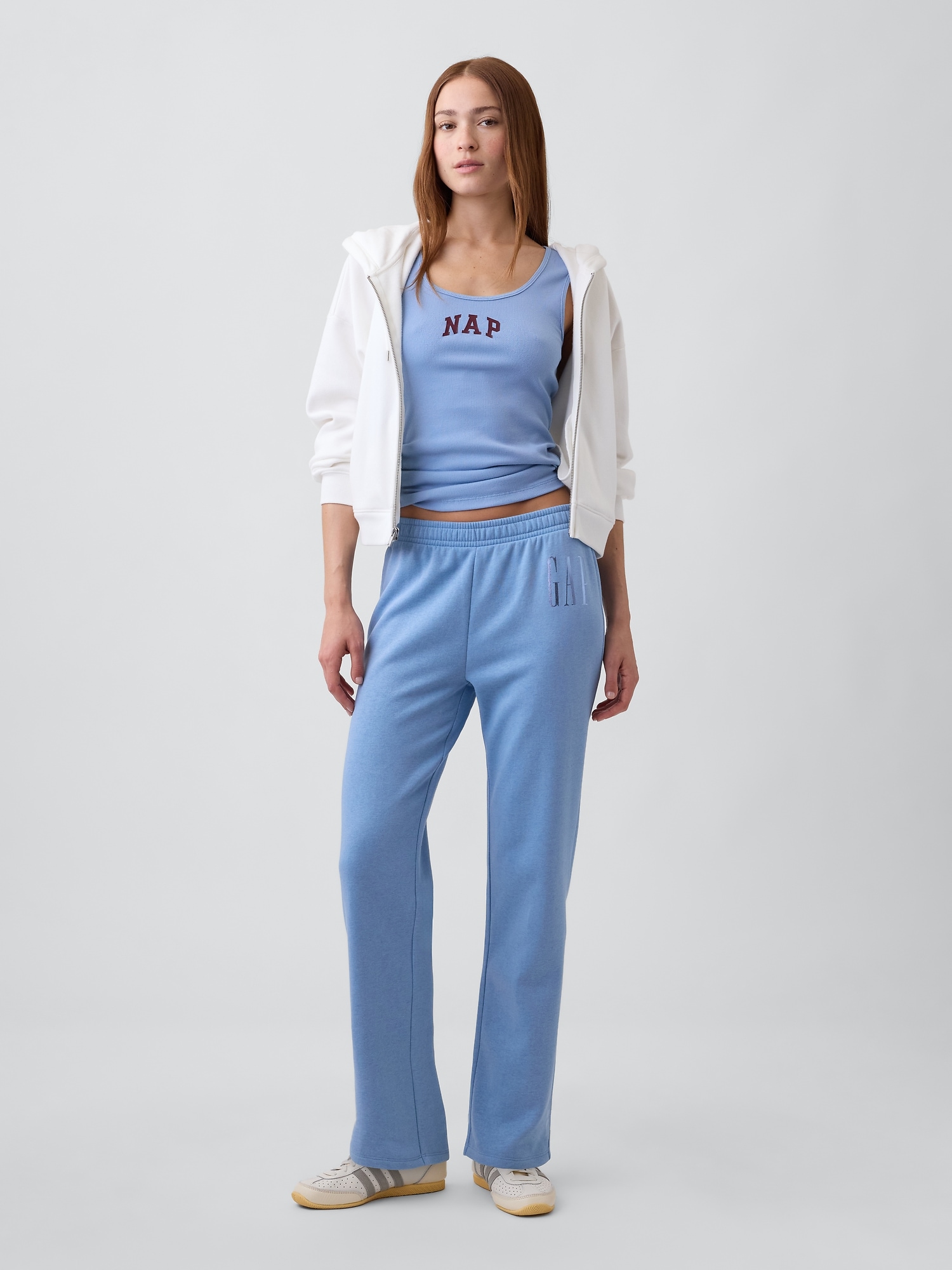 Gap Logo Pull-On Slim Sweatpants