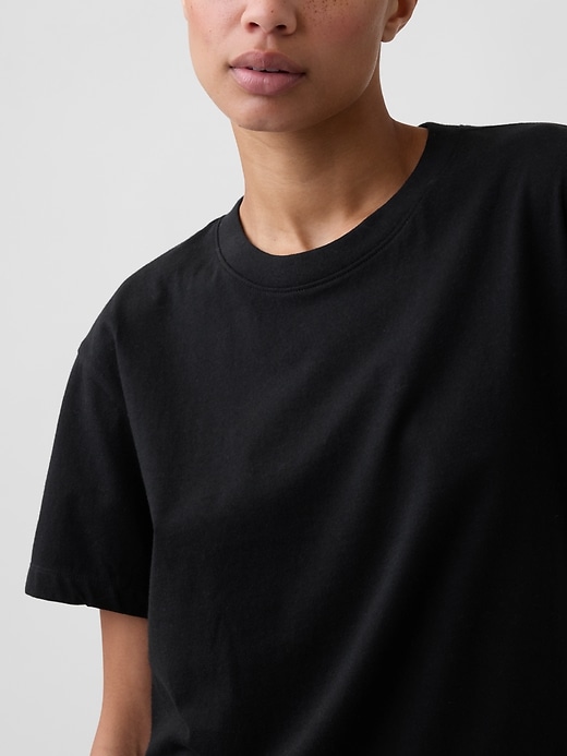 Image number 4 showing, Boxy Crewneck T-Shirt