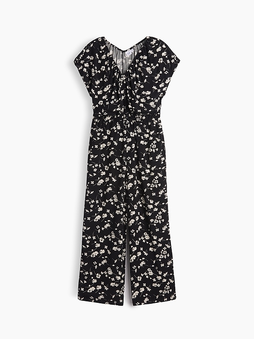 Image number 4 showing, Flutter Sleeve Wide-Leg Jumpsuit