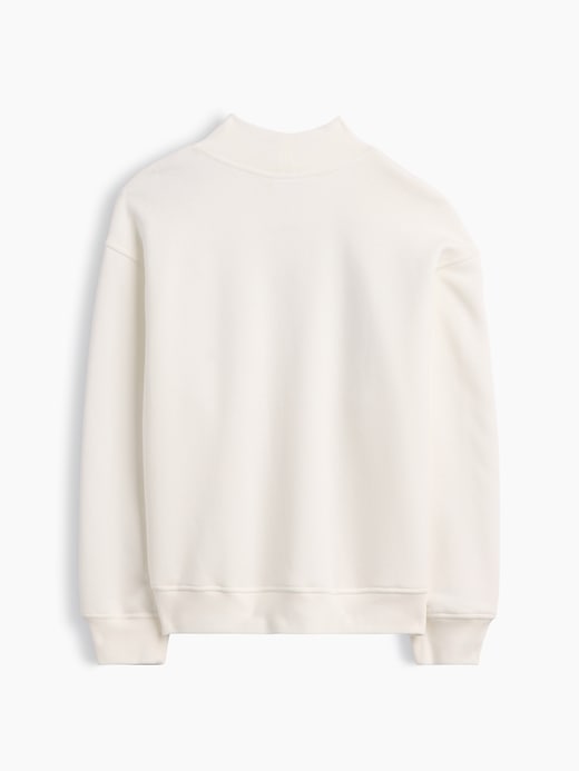 Image number 2 showing, Kids Oversized Mockneck Logo Sweatshirt